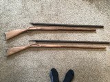 2 Kentucky/Pennsylvania full stock percussion and flintlock project guns - 1 of 15