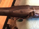 Antique Percussion smooth bore muzzle loading fowling musket. - 9 of 15