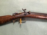 AntiqueBlack Powder percussion target Rifle by Christian Siebert approximately 38 caliber circa 1850’s - 1 of 15