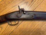 Antique Parker Circa 1850 large bore plains riflee - 2 of 15
