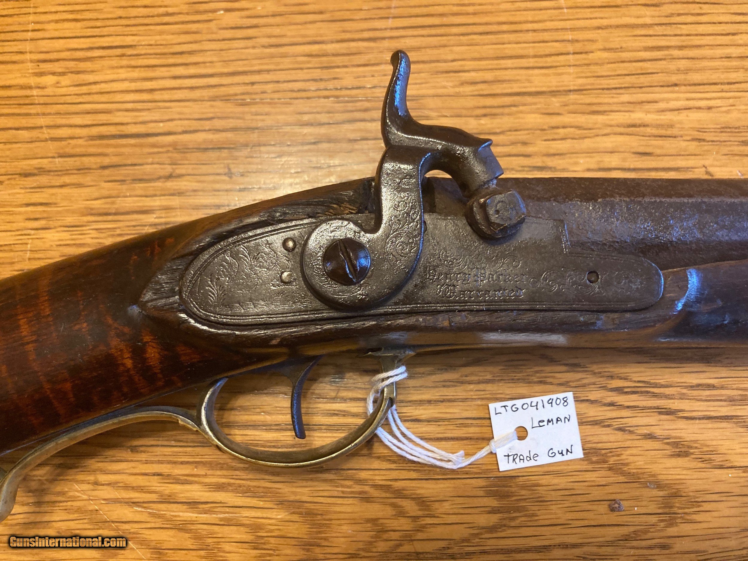 Antique Henry Parker/Leman Trade gun