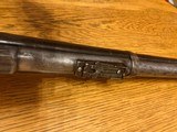 US Model 1873 Early Long wrist Springfield trapdoor 45-70 caliber army rifle - 5 of 15