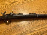 US Model 1873 Early Long wrist Springfield trapdoor 45-70 caliber army rifle - 14 of 15