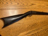 Unusual Medberry Mule Ear percussion Kentucky full stock Rifle - 5 of 15