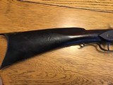 Circa 1850 Kentucky/Pennsylvania full stock percussion long rifle by Henry Parker - 2 of 15