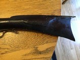 Circa 1850 Kentucky/Pennsylvania full stock percussion long rifle by Henry Parker - 6 of 15