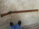 Antique Kentucky style percussion 45 caliber plains rifle - 13 of 15