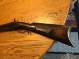 Antique circa 1850’s Kentucky/Pennsylvania percussion half stock Long rifle - 11 of 15