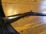 Antique circa 1850’s Kentucky/Pennsylvania percussion half stock Long rifle - 12 of 15