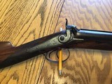 Antique circa 1850’s Perkins double barrel percussion shotgun - 1 of 15