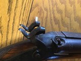 Antique circa 1850’s Perkins double barrel percussion shotgun - 2 of 15