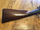 Antique circa 1850’s Perkins double barrel percussion shotgun - 9 of 15