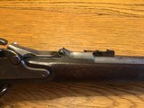 Original Antique US Model 1868 Springfield Trapdoor 50-70 Army rife dated 1869 - 3 of 15