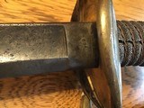 1 US 1850 Foot officers sword, 2 US Musicians or Non coms civil war sword - 4 of 15