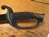 1 US 1850 Foot officers sword, 2 US Musicians or Non coms civil war sword - 13 of 15