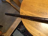 Antique probably American Flintlock Rifle approximately 40 rifled caliber - 6 of 15