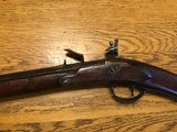 Antique probably American Flintlock Rifle approximately 40 rifled caliber - 14 of 15