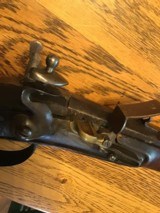 Antique probably American Flintlock Rifle approximately 40 rifled caliber - 3 of 15
