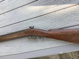 Mid 1800’s Antique full stock Kentucky/Pennsylvania 54 caliber rifle - 8 of 15
