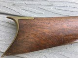 Mid 1800’s Antique full stock Kentucky/Pennsylvania 54 caliber rifle - 12 of 15