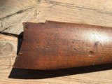 Antique Frank Wesson style 50 caliber rifle wall hanger or parts gun - 12 of 15