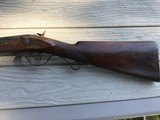 Antique carbine size. flintlock approximately 69 caliber - 5 of 15