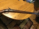 Antique Circa 1850’s Kentucky/Pennsylvania percussion full Stock 45 calibers rifle - 15 of 15