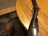 Antique Circa 1850’s Kentucky/Pennsylvania percussion full Stock 45 calibers rifle - 12 of 15