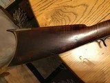 Antique Circa 1850’s Kentucky/Pennsylvania percussion full Stock 45 calibers rifle - 8 of 15