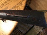 Antique circa 1850’s Kentucky/Pennsylvania full stock long rifle approximately 40 caliber - 13 of 15