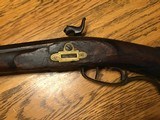 Antique circa 1850’s Kentucky/Pennsylvania full stock long rifle approximately 40 caliber - 3 of 15