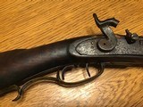 Antique circa 1850’s Kentucky/Pennsylvania full stock long rifle approximately 40 caliber - 11 of 15