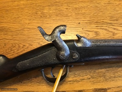 Original Antique Model 1851 Saxon/Dresden Civil War import Rifle