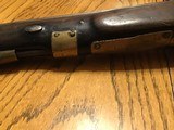 Original British P-1858 East India company Percussion Pistol marked Birmingham 1867 - 3 of 15