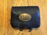 US Civil war Cartrige box - 8 of 15