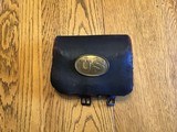US Civil war Cartrige box - 10 of 15