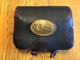 US Civil war Cartrige box - 1 of 15