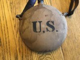 Antique US Army Indian wars or Spanish American war period Canteen - 4 of 12