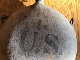 US Army canteen Indian wars thru Spanish American war period. - 3 of 9