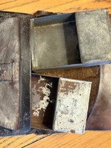 Original Antique .69 Caliber cartridge box - 6 of 13