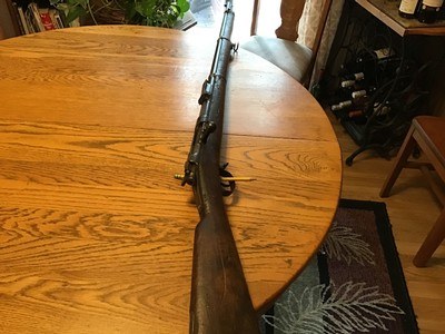 Original Antique Model 1871/84 Mauser 11mm (43cal.)
German military rifle