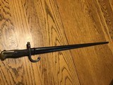 Original Antique French Model 1874/1880
army rifle with bayonet and scabbard - 15 of 15