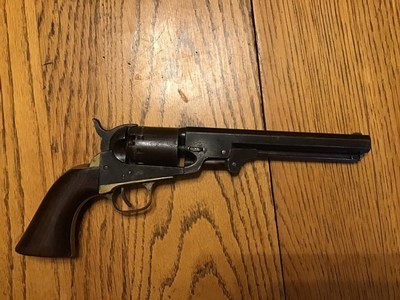 Original Antique Civil war model 1851 Manhattan 36 caliber percussion revolver