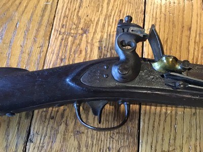 Original Antique US
model 1817 Flintlock common rifle