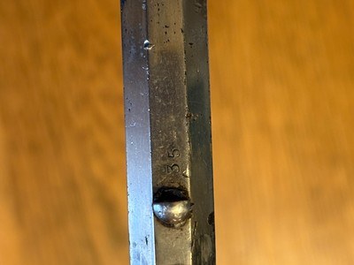 Antique Remington Police model cartridge conversion Nickle plated - Image 9 of 15