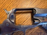 Antique Remington Police model cartridge conversion Nickle plated - Image 8 of 15