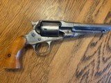 Antique Remington Police model cartridge conversion Nickle plated - Image 5 of 15