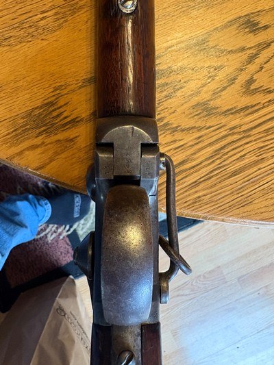 Original Antique Civil war Smith Carbine - Image 13 of 15
