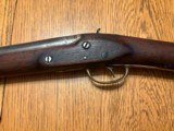 Original Antique Smooth bore circa 1840 approximately 69 caliber smooth bore musket - 8 of 15