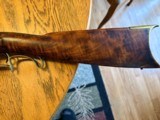 Original Antique Circa 1850 Kentucky half stock rifle - Image 9 of 15